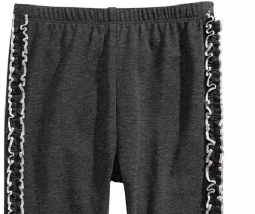 First Impressions Baby Girl's Ruffled Leggings Dark Gray Size 24 Months