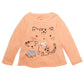 First Impressions Baby Girls Dog & Cat T-Shirt Orange Size 18MOS