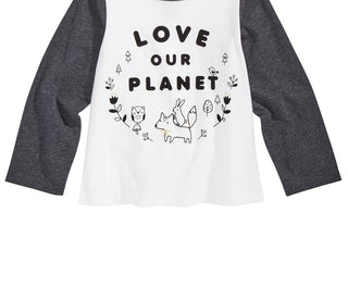 First Impressions Baby Girls Planet-Print Cotton T-Shirt White Size 24M