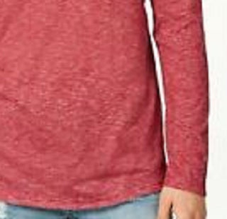 American Rag Men's Thermal Shirt Red Size Small