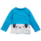 First Impressions Baby Boy's Cotton Colorblocked Puppy T-Shirt Blue Size 6-9 Months