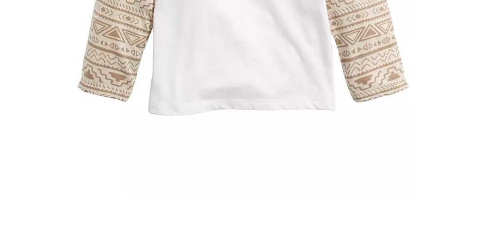 First Impressions Baby Boys Cotton Layered Look Locally Grown T-Shirt White Size 6-9MOS