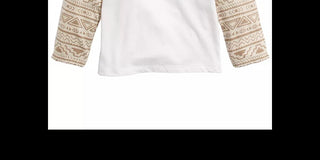 First Impressions Baby Boys Cotton Layered Look Locally Grown T-Shirt White Size 6-9MOS