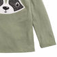 First Impressions Baby Boy's Cotton Long-Sleeve Raccoon T-Shirt Green Size 3-6 Months