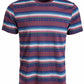 American Rag Men's Geo Striped T-Shirt Red Size Extra Large