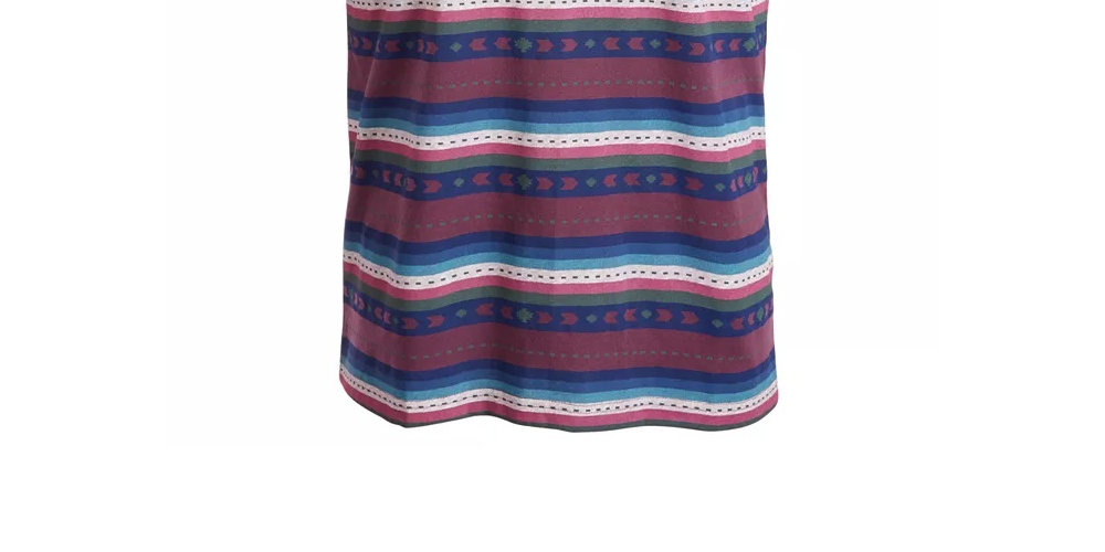 American Rag Men's Geo Striped T-Shirt Red Size Extra Large