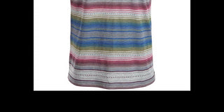 American Rag Men's Blanket Stripe T-Shirt Gray Size Extra Large