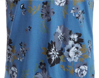 American Rag Men's Open Ground Floral T-Shirt Navy Size Medium