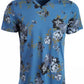 American Rag Men's Open Ground Floral T-Shirt Navy Size X-Large