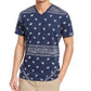 American Rag Men's Blocked Bandana T-Shirt Navy Size Medium
