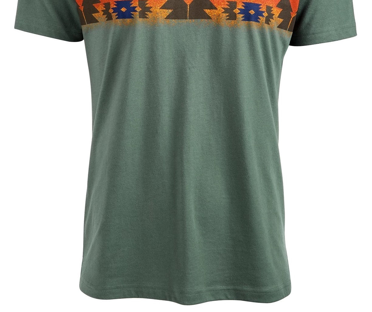 American Rag Men's Chest Pattern T-Shirt Green Size Medium