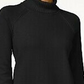Karen Scott Women's Cotton Turtleneck Sweater Black Size Small