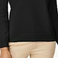 Karen Scott Women's Cotton Turtleneck Sweater Black Size Small