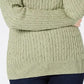 Karen Scott Women's Cotton V-Neck Sweater Green Size X-Small