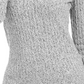 Karen Scott Women's Marled Cotton Cable Knit Sweater White SizePetite Small