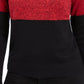 Karen Scott Women's Colorblocked Cotton Turtleneck Sweater Red Size X-Small