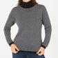 Karen Scott Women's Cotton Turtleneck Sweater Black Size X-Small