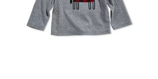 First Impressions Baby Boy's Elk Applique T-Shirt Grey Size 18 Months