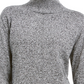 Karen Scott Women's Erin Cotton Colorblocked Mock Neck Sweater White Size Large
