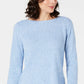 Karen Scott Women's Textured Tunic Sweater Turq/Aqua Size Extra Small