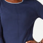 Karen Scott Women's Cotton Sweater Blue Size Large