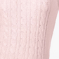 Karen Scott Women's Petite Cable-Knit Sweater Pink Size Petite