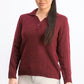 Karen Scott Women's Petite Point-Collar Sweater Red Size Petite