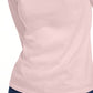 Maison Jules Women's 3/4 Sleeve Solid T-Shirt Pink Size X-Small