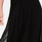 Alfani Women's Mesh Midi Skirt Black Size Petite Small