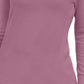 JM Collection Women's Embellished Sleeve V Neck Sweater Pink Size X-Large