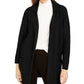 Style & Co Women's Open-Front Topper Jacket Black Size Small