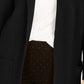Style & Co Women's Open-Front Topper Jacket Black Size Small