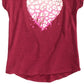 Epic Threads Big Girls Animal Heart T-Shirt Dark Red Size Large