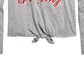 Epic Threads Big Girls Believing-Print T-Shirt Gray Size Large