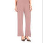 Alfani Women's Straight Leg Trousers Pink Size Large