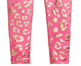 Epic Threads Big Girls Cheetah-Print Leggings Dark Pink Size Large