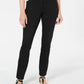 Style & Co Women's Ponte Knit Skinny Pants Black Size 16 Petite