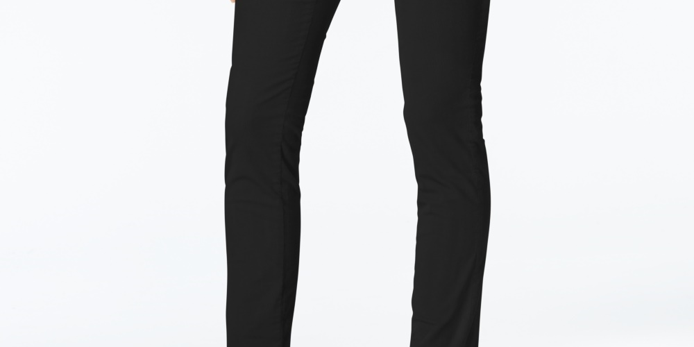 Karen Scott Women's Corduroy Pull On Pants Black Size Petite Small