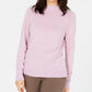 Karen Scott Women's Zip Back Mock Neck Sweater Pink Size XX-Large