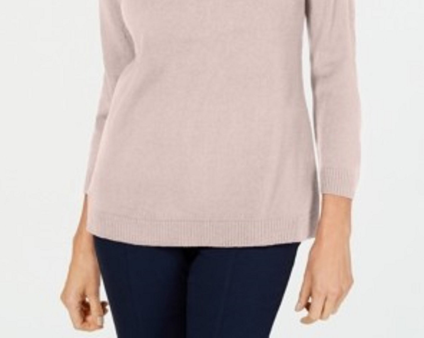 Karen Scott Women's V-Neck Sweater Brown Size XX Large