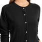 Karen Scott Women's Petite Luxsoft Button Cardigan Black Size Petite Small