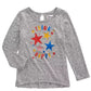 Epic Threads Toddler Girls Happy Thoughts T-Shirt Dark Gray Size 3T