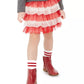Epic Threads Toddler Girls Tiered Tulle Skirt Dark Red Size 2T
