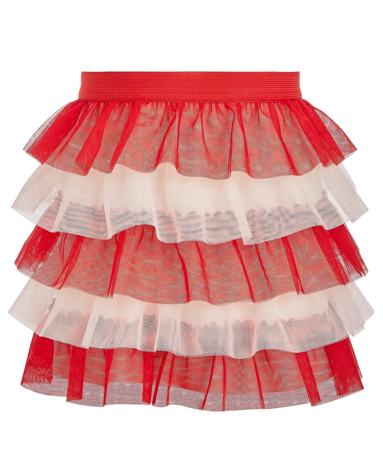 Epic Threads Toddler Girls Tiered Tulle Skirt Dark Red Size 2T