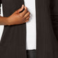 Karen Scott Women's Open-Front Cardigan Khaki Size Large