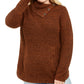 Style & Co Women's Plus Size Button-Trim Sweater Khaki Size 3X
