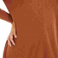 Style & Co Women's Seam Front Tunic Sweater Brown Size X-Large