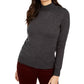 Charter Club Women's Merino Wool Turtleneck Dark Gray Size X-Large