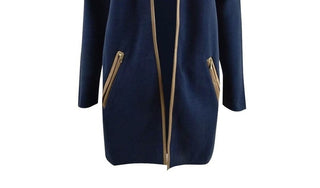 Charter Club Women's Petite Milano Cotton Completer Sweater Blue Size Petite Small