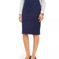 Charter Club Women's Ponte Knit Pencil Skirt Black Size 10